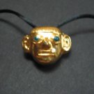 Big eye cord necklace