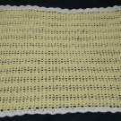 New Handmade Shell Baby Afghan (item # AB0002) approx. 34 in. X 40 in., 100% Acrylic, Machine Wash