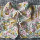 New Handmade Baby Sweater - Pastels, 3 months (Item # IS0003) 100% cotton, matches IB0005 & IH0003