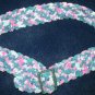 New Hand Crocheted Belt, Color: Monet - Fits up to 28" waist - (item # XB0002)