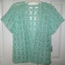 Hand Crocheted Ladies Vest (item # VL0002) Ladies Medium - 100% Acrylic