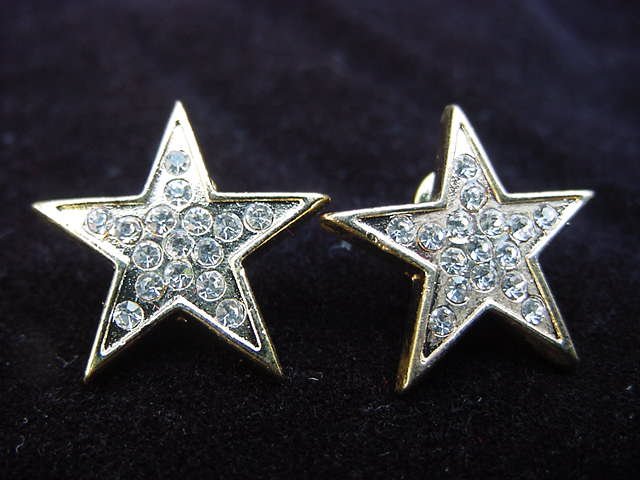 Large Star Earrings