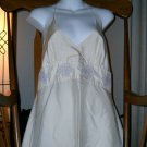 CLEARANCE EXPRESS 100% Silk Beaded Embr Halter Top 13/14