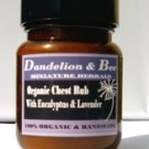 Organic chest rub with eucalyptus and lavender