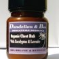 Organic chest rub with eucalyptus and lavender