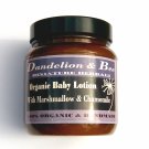 Organic baby lotion with marshmallow and Chamomile