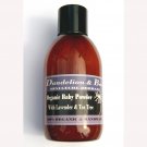 Organic baby powder with lavender and tea tree