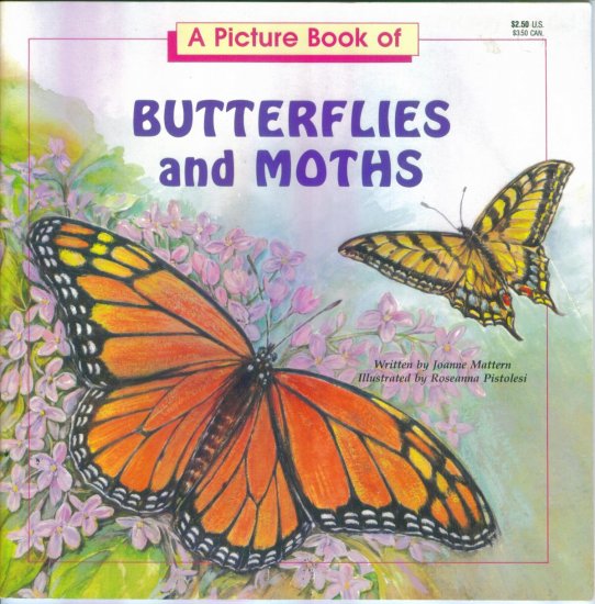 A Picture Book of BUTTERFLIES AND MOTHS Joanne Mattern Home School ...