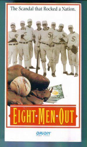 Eight Men Out John Cusack Charlie Sheen Clifton James Michael Lerner Christopher Lloyd VHS Tape 2M