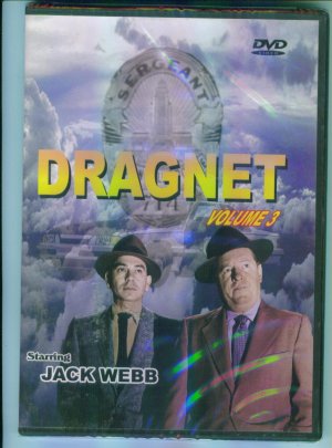 DRAGNET VOL 3 VOLUME 3 Jack Webb Family Comedy Drama DVD 1M