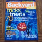 BACKYARD LIVING Tricks + Treats September October 2006 Back Issue Gardening Magazine loc14