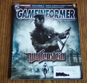 GAME INFORMER Issue 184 August 2008 Wolfenstein Back Issue Gaming Magazine loc14