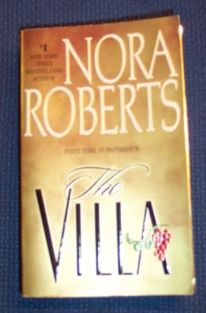 Nora Roberts THE VILLA Paperback Romance Suspense Jove loc8