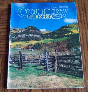 COUNTRY EXTRA September 1997 Back Issue Outdoor Magazine