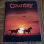 COUNTRY February March 1989 Back Issue Outdoor Magazine