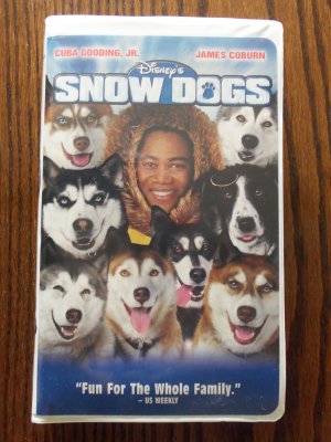 Disney's Snow Dogs Cuba Gooding Jr Family Comedy VHS LocationO4