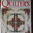 Quilter's Newsletter Magazine December 2001 No. 338 Back Issue locationM10