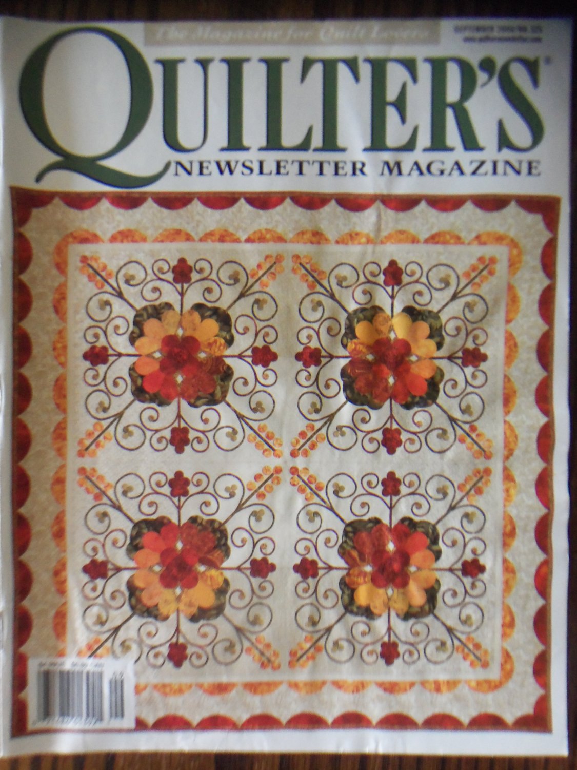 Quilter's Newsletter Magazine September 2000 No. 325 Back Issue locationM10