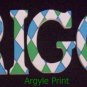 6 Inch Custom Painted Letters