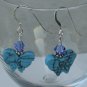 Beaded Butterfly Earrings