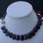 Beaded Amethyst Necklace