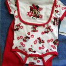 NEW Disney *MINNIE MOUSE* 3 piece set -  3-6months