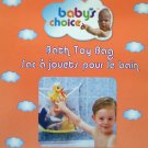 New!! - BATH TOY BAG with Suction Hooks