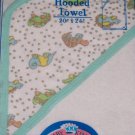 Colorful HOODED TERRY BABY BATH TOWEL - Neutral BOY/GIRL!!