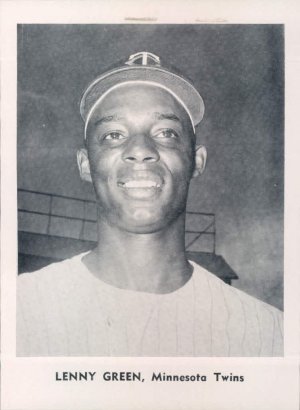1961 Jay Publishing Twins Set A-Lenny Green