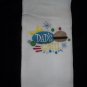 Embroidered Retro Dad's Grill Dish Kitchen Towel