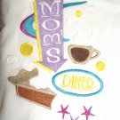 Embroidered Retro Moms Diner Dish Kitchen Towel