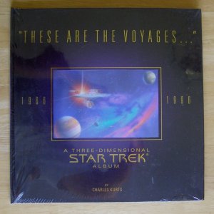 These are the Voyages: A Three-Dimensional Star Trek Album by Charles Kurts HC First Edition
