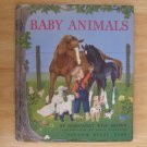 Baby Animals by Margaret Wise Brown, illus. by Mary Cameron, 1941 edition HC