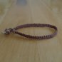 2 macrame 20# hemp bracelets brown
