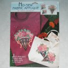 NEW Daisy Kingdom No-Sew Fabric Applique - Chrysanthemum