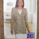 Butterick See and Sew Sewing Pattern 3831 Misses Size 12 14 16 Easy Dress Jacket Uncut