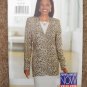 Butterick See and Sew Sewing Pattern 3831 Misses Size 12 14 16 Easy Dress Jacket Uncut