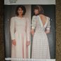 Butterick Sewing Pattern 6344 Misses Size 6 8 10 Back Button Dress Uncut