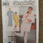 Simplicity Sewing Pattern 7817 Misses Size Small (10-12) Nightgown Pajamas