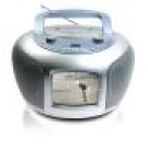 Lasonic 5 Inch B/W TV w/ Boombox CD Player & AM/FM Tuner