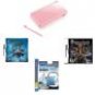 Nintendo DS Pink Bundle with 2 Games and 25 Extras