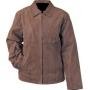 Ladies Solid Genuine Suede Leather Jacket XL