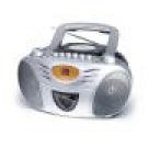 JWIN JXCD428 Portable CD AM/FM Radio Cassette Player