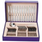 Sterlingcraft 49pc Stainless Steel Flatware Set