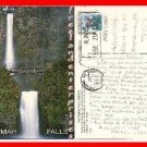 Post Card OR Multnomah Falls, Oregon 1993 with 19 cent stamp on it Post Card OR Multnomah Falls, Oregon 1993 with 19 cent stamp on it