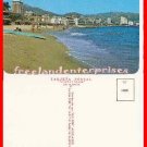 Post Card MEX Hormos Beach With Luxury Hotels to the back Acapulco, Mexico Post Card MEX Hormos Beach With Luxury Hotels to the back Acapulco, Mexico