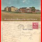 Post Card MD Parade Ground, Forte Meade MD VTG Linen 1951#1134