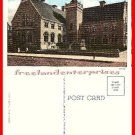 Post Card IL Public Library, Joliet Illinois VTG Linen unused