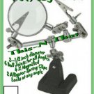 Magnifying Jewelers/Fisherman Tool w2 third hand CLAMPs Magnifying Jewelers/Fisherman Tool w2 third hand CLAMPs