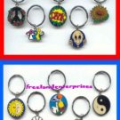 Key Chains ~Lot of 10 Metal Unique Looking (Never Used) Key Chains ~Lot of 10 Metal Unique Looking (Never Used)